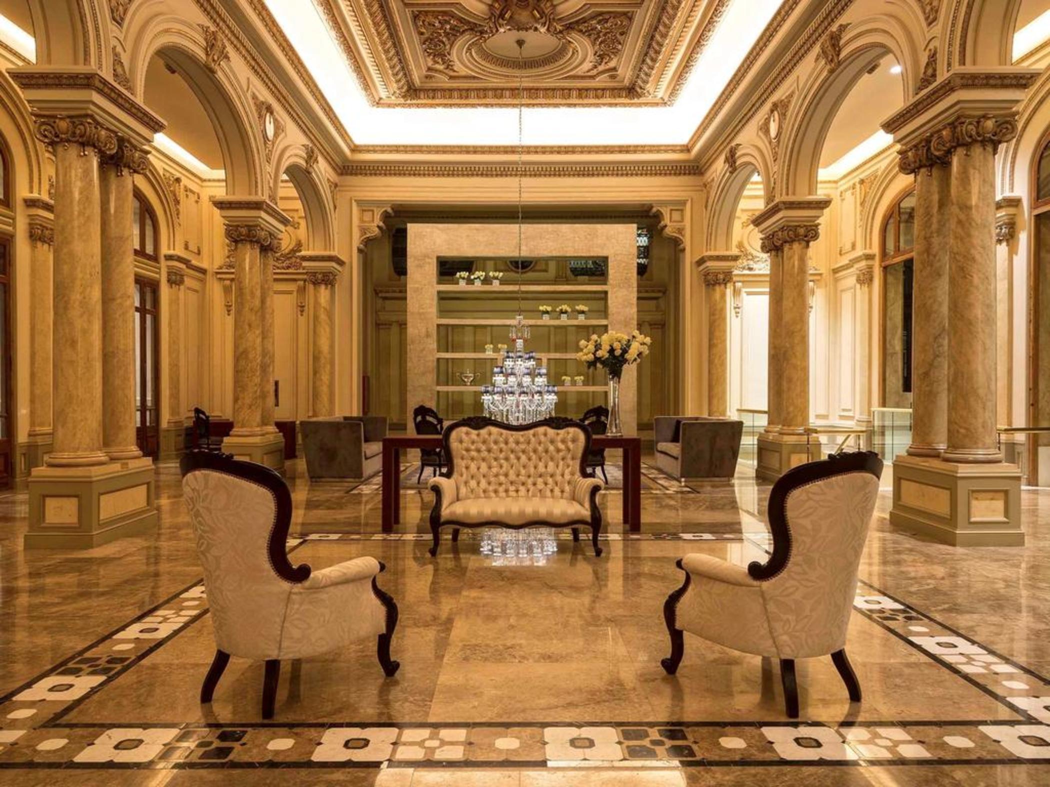 Sofitel Montevideo Casino Carrasco & Spa Exteriér fotografie The lobby of the hotel