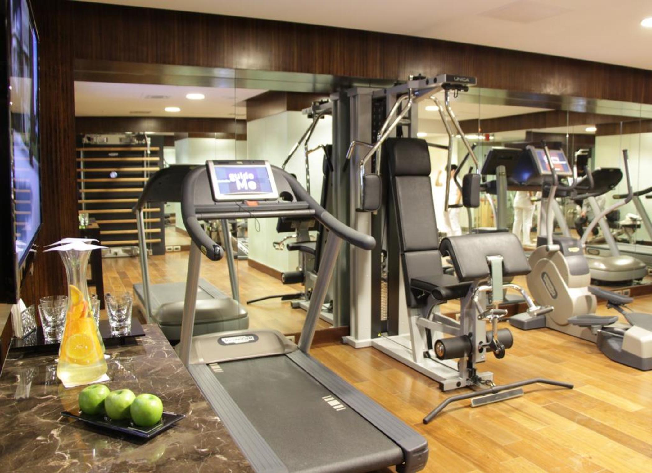 Sofitel Montevideo Casino Carrasco & Spa Exteriér fotografie A gym at a hotel