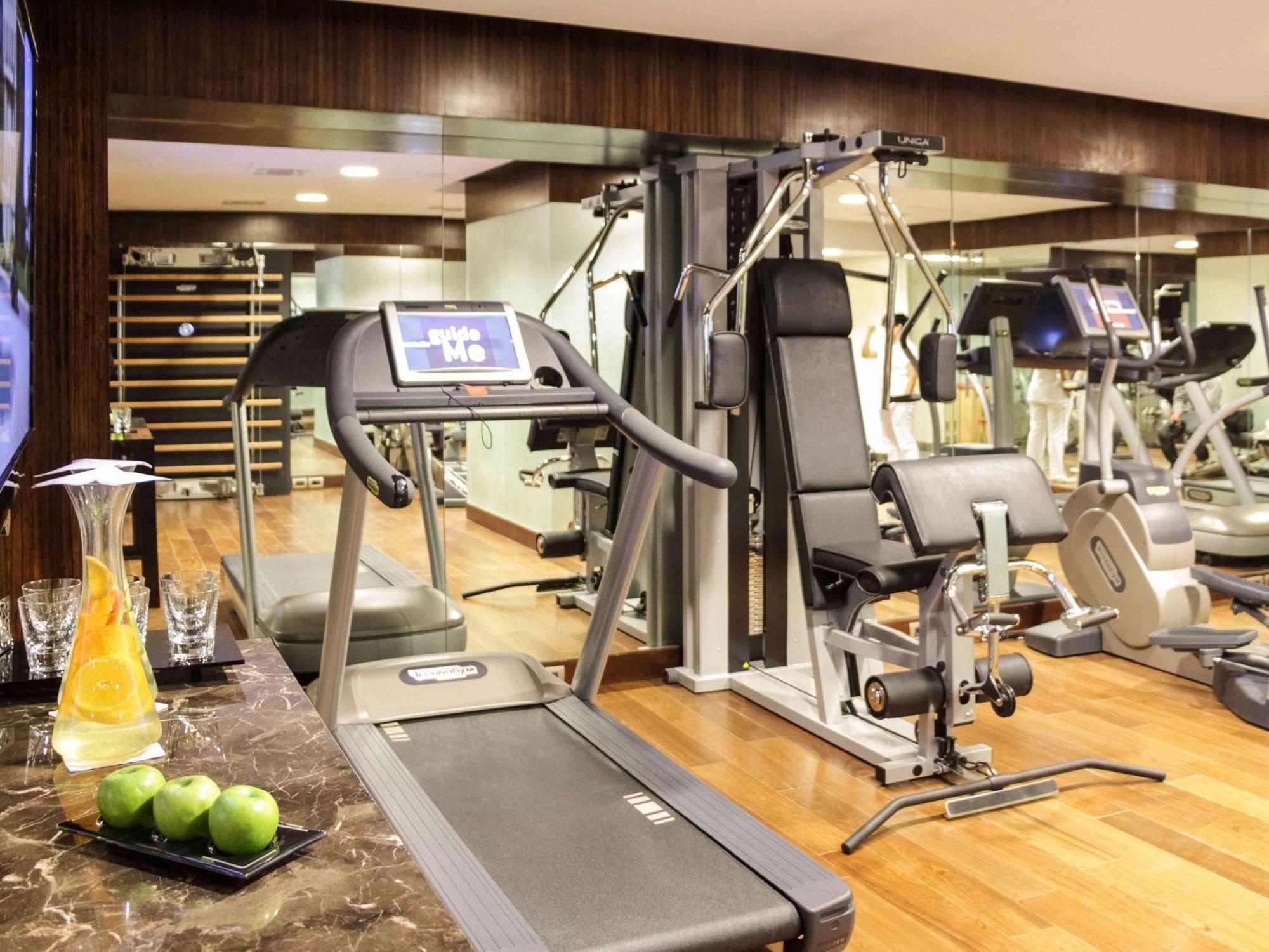 Sofitel Montevideo Casino Carrasco & Spa Exteriér fotografie The gym at the hotel