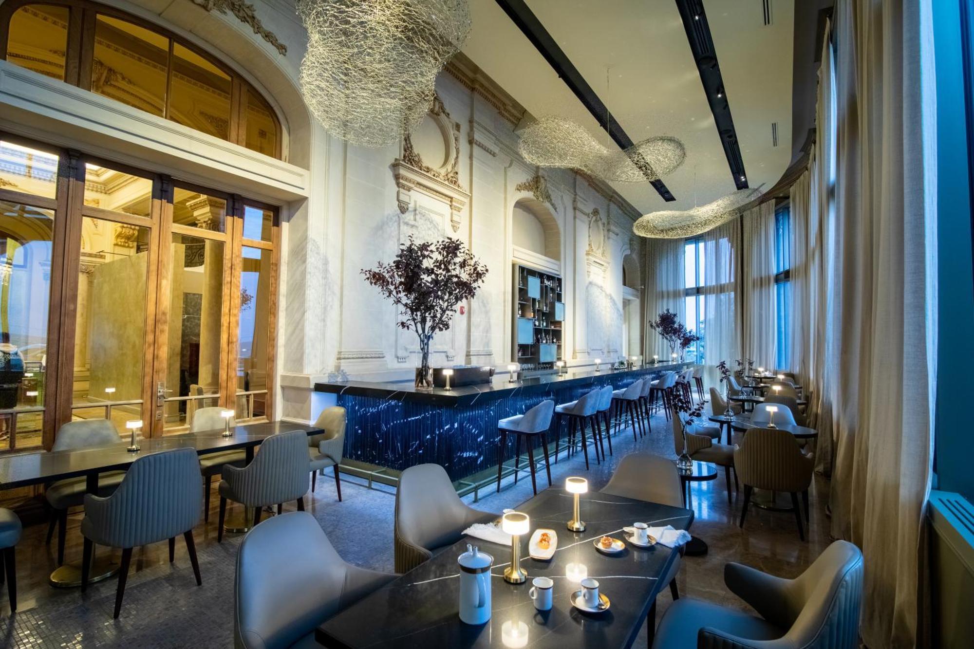 Sofitel Montevideo Casino Carrasco & Spa Exteriér fotografie The interior of the restaurant