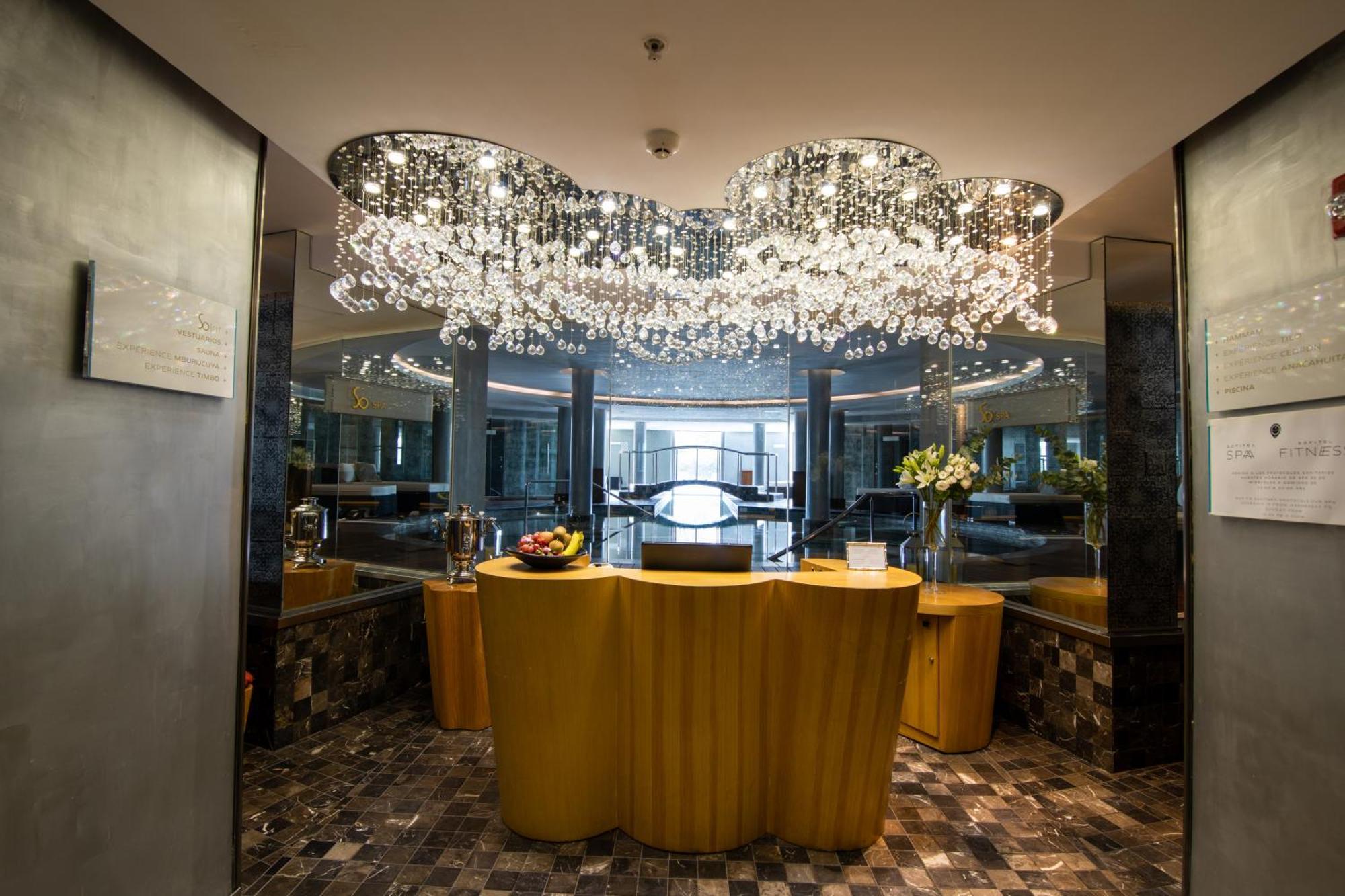 Sofitel Montevideo Casino Carrasco & Spa Exteriér fotografie The lobby of the hotel